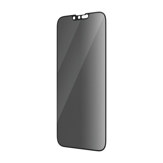 Kaljeno steklo UWF Privacy AB z aplikatorjem za iPhone 14 Plus/13 Pro Max, Črna, PanzerGlass