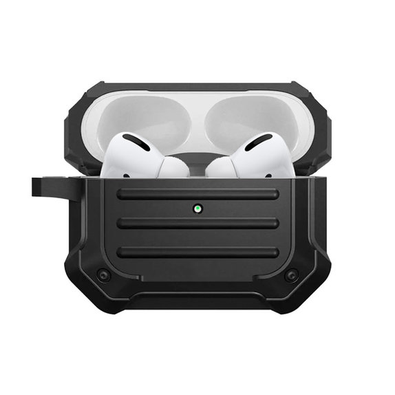 FixPremium - Nezlomljiva torbica za AirPods Pro, črna