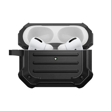 FixPremium - Nezlomljiva torbica za AirPods Pro, črna