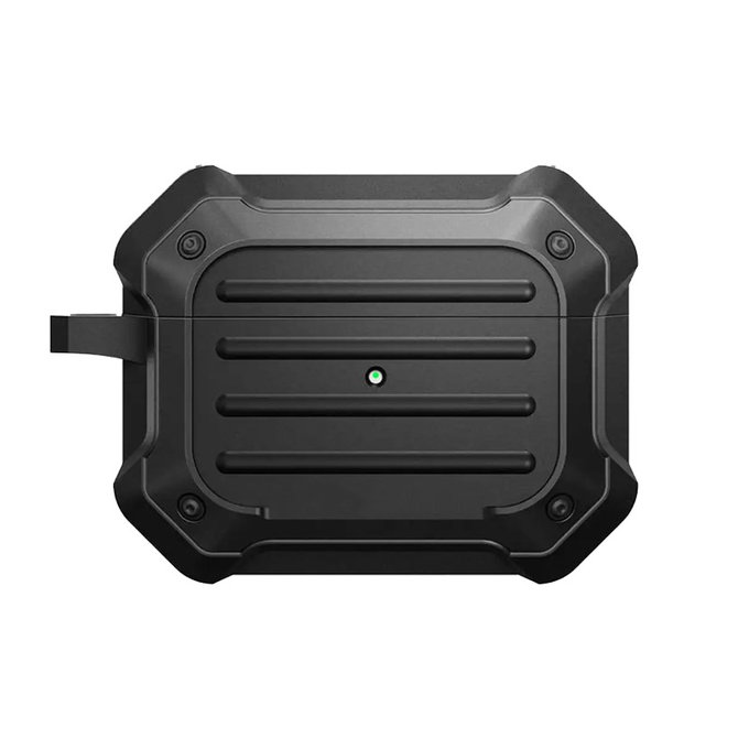 FixPremium - Nezlomljiva torbica za AirPods Pro, črna