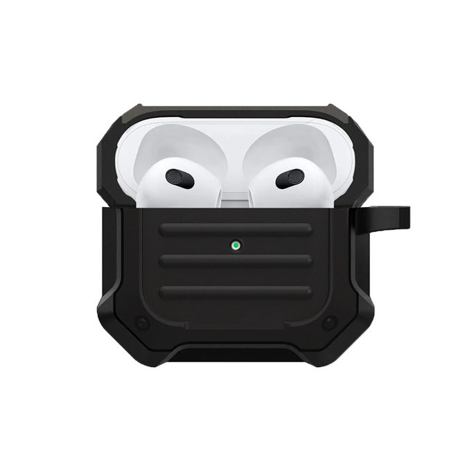 FixPremium - Nezlomljiva torbica za AirPods 3, črna