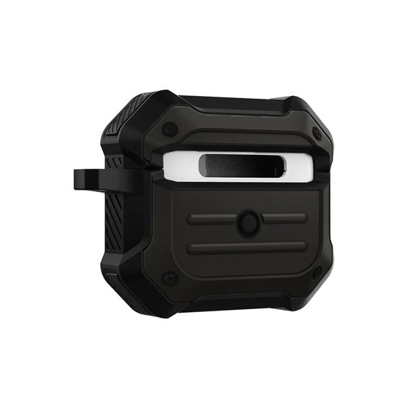 FixPremium - Nezlomljiva torbica za AirPods 3, črna