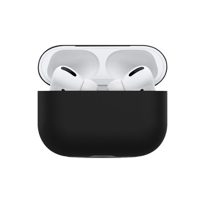 FixPremium - Silikonski ovitek za AirPods Pro, črn
