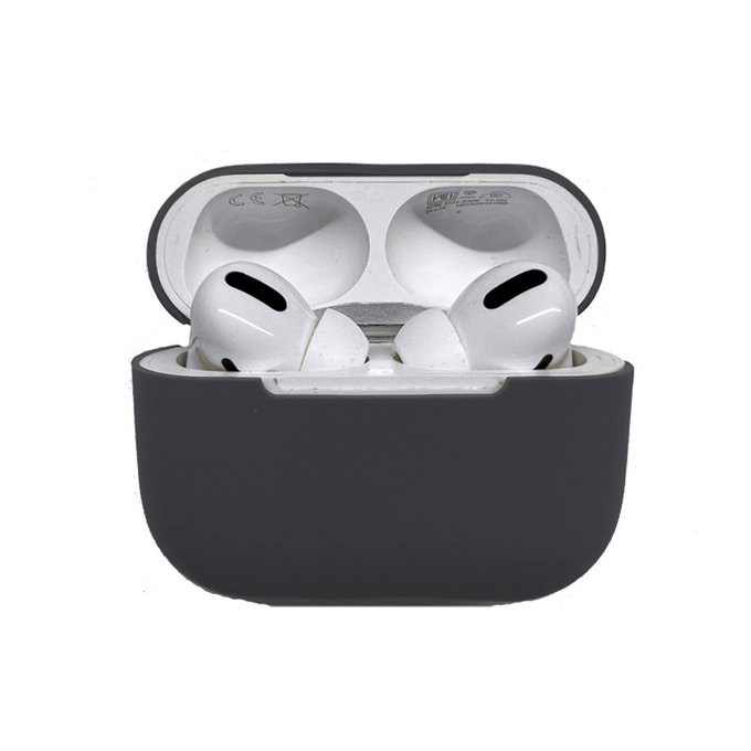 FixPremium - Silikonski ovitek za AirPods Pro, vesoljsko siv
