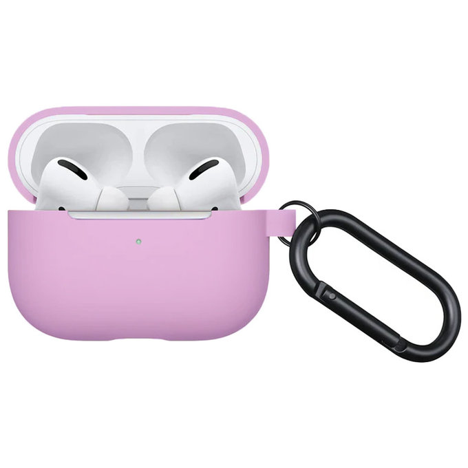FixPremium - Silikonski ovitek za AirPods Pro, lila