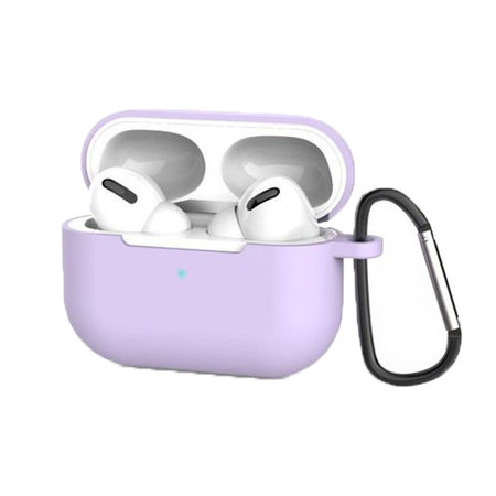 FixPremium - Silikonski ovitek za AirPods Pro, lila