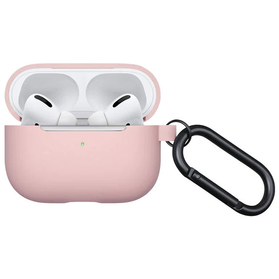 FixPremium - Silikonski ovitek za AirPods Pro, roza
