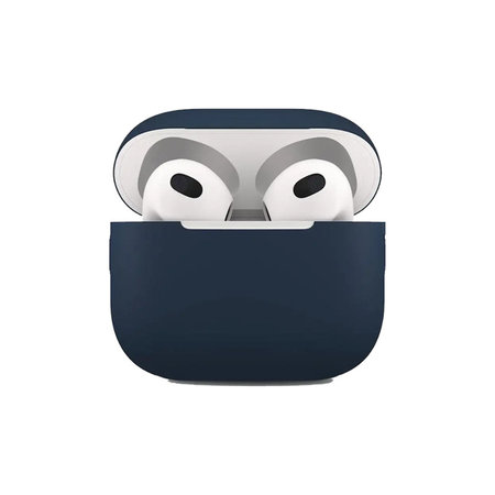 FixPremium - Silikonski ovitek za AirPods 3, moder