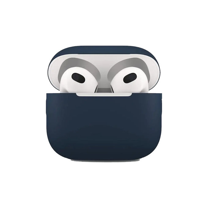 FixPremium - Silikonski ovitek za AirPods 3, moder