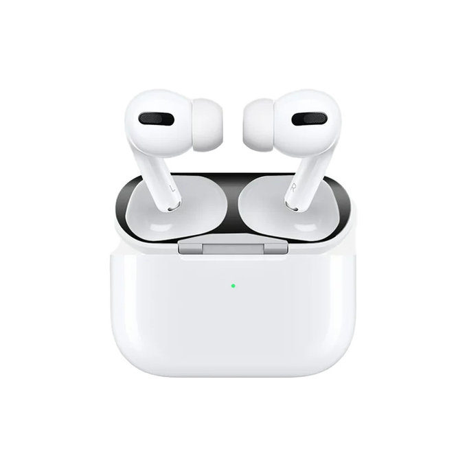 FixPremium - Nalepka proti prahu za AirPods Pro, črna