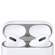 FixPremium - Nalepka proti prahu za AirPods Pro, srebrna