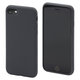 FixPremium - Silikonski ovitek za iPhone 7, 8, SE 2020 in SE 2022, space grey