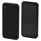 FixPremium - Silikonski ovitek za iPhone X in XS, črn