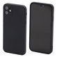 FixPremium - Silikonski ovitek za iPhone 11, črn