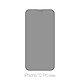 FixPremium Privacy Anti-Spy Glass - Kaljeno Steklo za iPhone 12 Pro Max