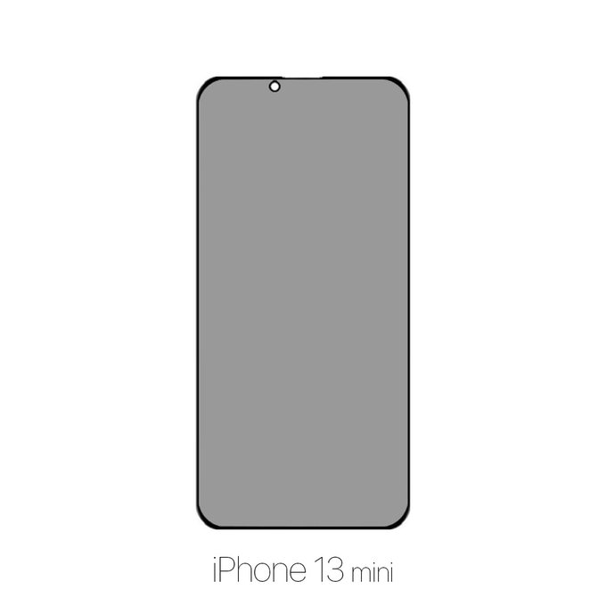 FixPremium Privacy Anti-Spy Glass - Kaljeno Steklo za iPhone 13 mini