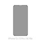 FixPremium Privacy Anti-Spy Glass - Kaljeno Steklo za iPhone 13, 13 Pro in 14