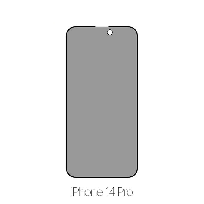 FixPremium Privacy Anti-Spy Glass - Kaljeno Steklo za iPhone 14 Pro
