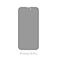 FixPremium Privacy Anti-Spy Glass - Kaljeno Steklo za iPhone 14 Pro
