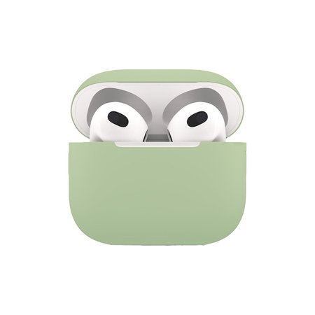 FixPremium - Silikonski ovitek za AirPods 3, zelen