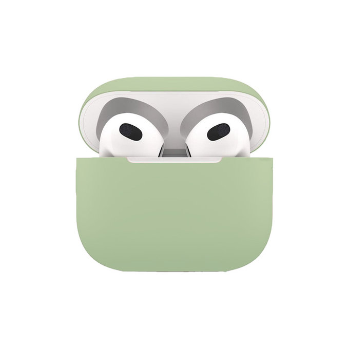 FixPremium - Silikonski ovitek za AirPods 3, zelen