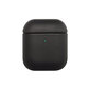 FixPremium - Usnjena torbica za AirPods 1 in 2, črna