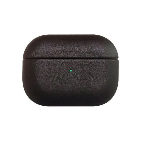 FixPremium - Usnjena torbica za AirPods Pro, črna