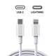 Lightning / USB-C kabel, 1 m, združljiv z Apple, bulk