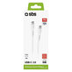 SBS - USB-C / USB-C kabel s PowerDelivery 100 W (1,5 m), bel
