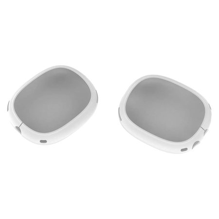 FixPremium - Silikonski ovitki za slušalke AirPods Max, beli