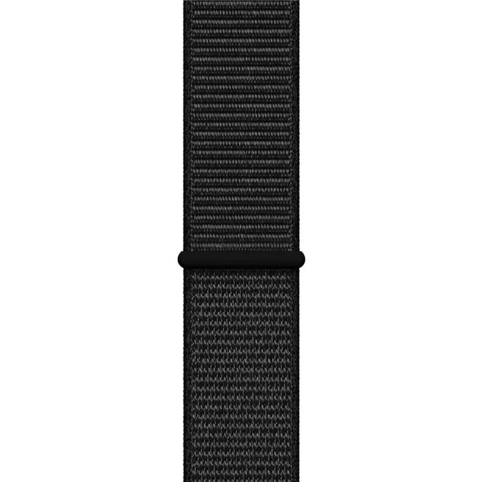 FixPremium - Najlonski pašček za Apple Watch (42, 44, 45 in 49mm), črn