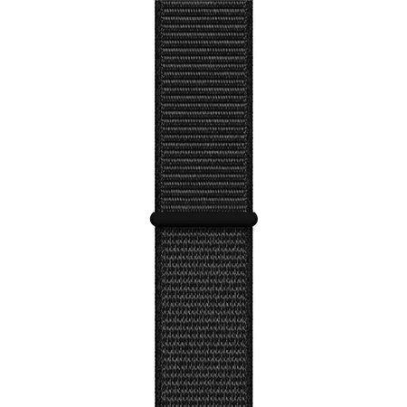 FixPremium - Najlonski pašček za Apple Watch (38, 40 in 41mm), črn