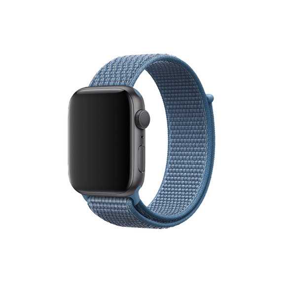 FixPremium - Najlonski pašček za Apple Watch (42, 44, 45 in 49mm), moder
