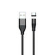 FixPremium - USB-C / USB magnetni kabel (1m), črn