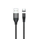 FixPremium - USB-C / USB magnetni kabel (2m), črn