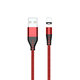 FixPremium - Magnetni kabel Lightning / USB (2m), rdeč