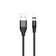 FixPremium - Magnetni kabel Lightning / USB (2m), črn