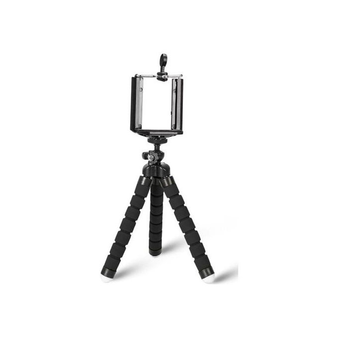 FixPremium - Tripod za pametni telefon, črn
