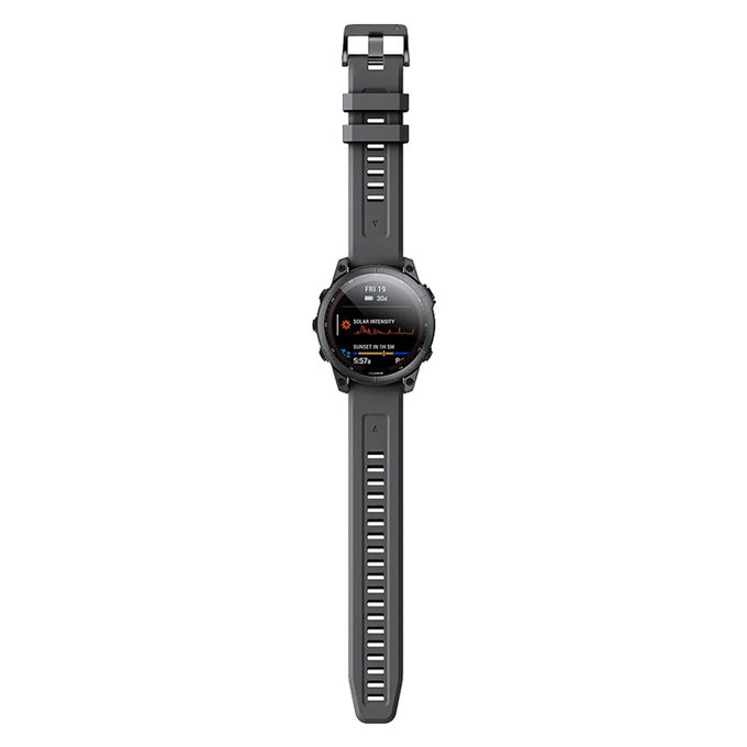 FixPremium - Silikonski trak za Garmin (QuickFit 26mm), črn