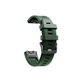 FixPremium - Silikonski trak za Garmin (QuickFit 26mm), temno zelen