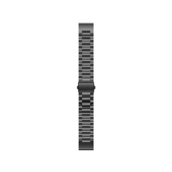 FixPremium - Pašček iz nerjavečega jekla za Garmin (QuickFit 26mm), črn
