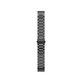 FixPremium - Pašček iz nerjavečega jekla za Garmin (QuickFit 26mm), črn