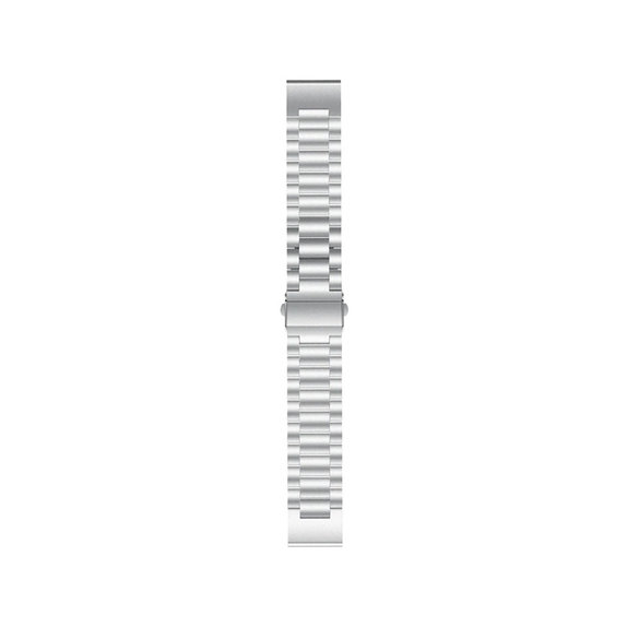 FixPremium - Trak iz nerjavečega jekla za Garmin (QuickFit 22mm), srebrn