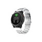 FixPremium - Trak iz nerjavečega jekla za Garmin (QuickFit 22mm), srebrn