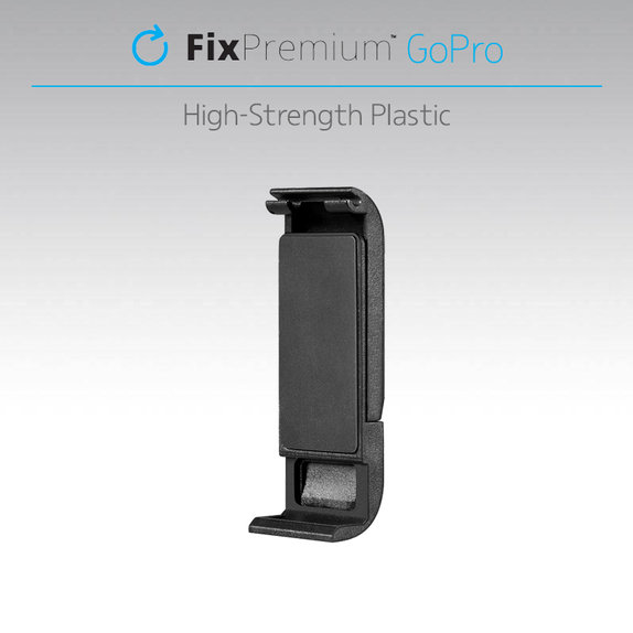 FixPremium - Zaščitni pokrov baterije za GoPro Hero 9, črn