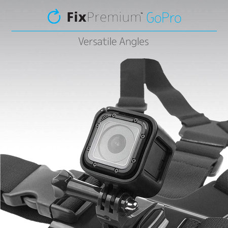 FixPremium - nosilec za GoPro, črn