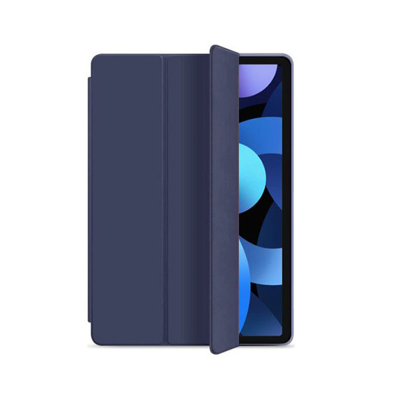 FixPremium - Zapiralna silikonska torbica za iPad Air (4., 5. Gen), modra
