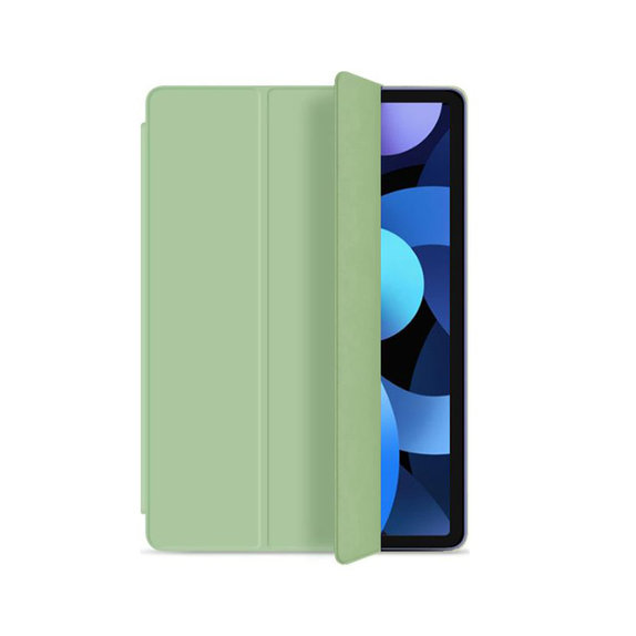 FixPremium - Zapiralni silikonski ovitek za iPad Air (4., 5. Gen), zelen