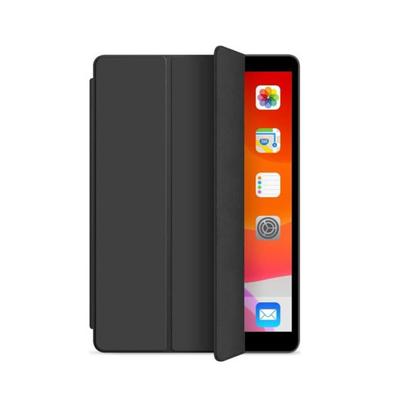 FixPremium - zapiralni silikonski ovitek za iPad 10.2 (7., 8., 9. gen), črn