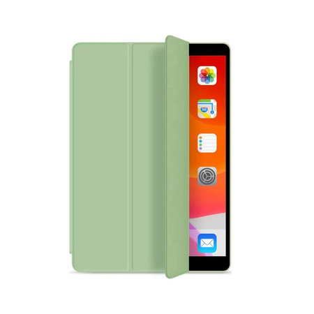 FixPremium - zapiralni silikonski ovitek za iPad 10.2 (7., 8., 9. gen), zelen